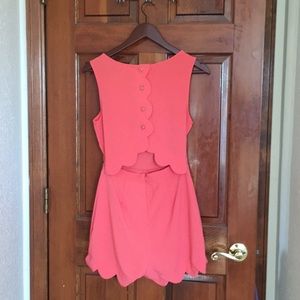 Coral Romper - Monteau